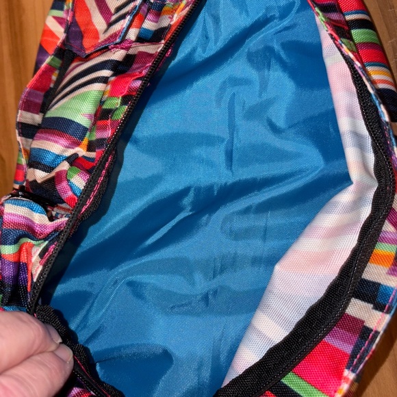 Kavu Jewel Stripe Rope Sling Bag - Picture 5 of 6